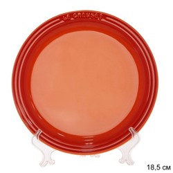 Тарелка 18,5 см оранжевая / MN-98 /уп 40/
