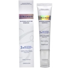 ЕНФ 3in1 Эссенция для лица с коллагеном 3 в 1 Enough collagen whitening essence (Collagen 3in1 essence) [30ml]