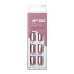 Твердый лак Kiss imPRESS Manicure Color KIMC004C «Лунный свет», длина короткая