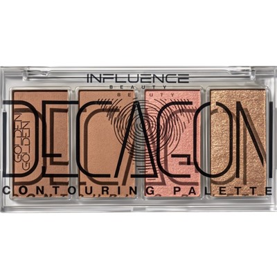 Палетка контуринга Influence Beauty Golden decagon, тон 01, 10г