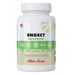 Engect (Энжект), 60 капс. Для повышения жизненной энергии, улучшает тканевое дыхание. Средство метаболической коррекции