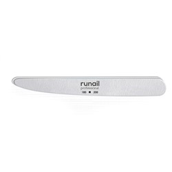 Профессиональная пилка для искусственных ногтей (белая, нож, 180/200), RuNail