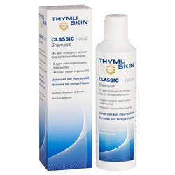 Thymuskin CLASSIC Shampoo Тимускин Шампунь Классик против всех видов и стадий выпадения волос и для активации роста новых волос, 200 мл
