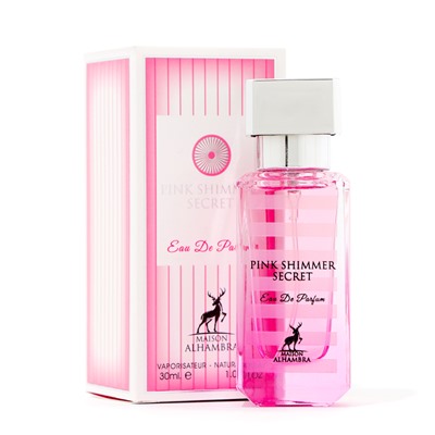 Парфюмерная вода женская Pink Shimmer Secret (по мотивам Victoria Secret Bombshell), 30 мл