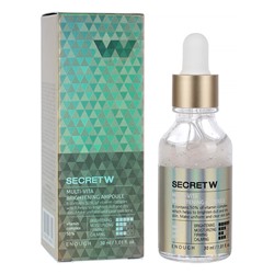 ЕНФ S Эссенция для лица Secret With multi-vita brightening ampoule 30ml С/Г до 07.2025  скидка 30%