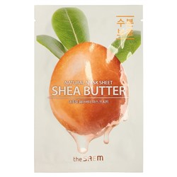 Маска для лица тканевая The Saem Natural Mask Sheet Shea Butter, 21 мл