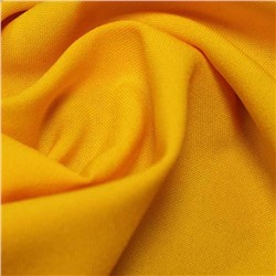 Ткань костюмная габардин, ширина 150 см, цвет жёлтый 26