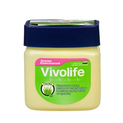 Вазелин косметический Vivolife с ароматом Алоэ Вера, 61 мл