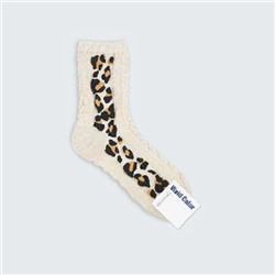 Носки коллекция "Леопардовый рисунок" ,бежевые,арт. 0257
