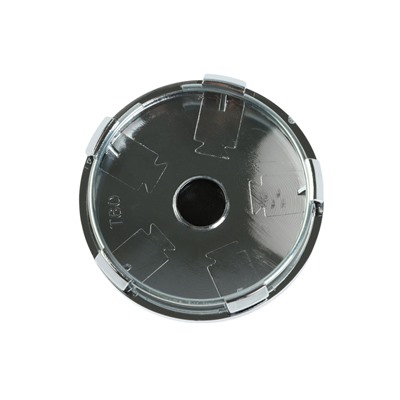 Заглушка на центральное отверстие диска, герб РФ, посадочный 56 мм, хром