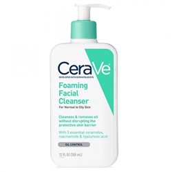 Гель для умывания CeraVe Foaming Facial Cleanser 355 мл