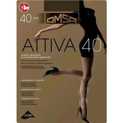 OMS-Attiva 40/4 Колготки OMSA Attiva 40