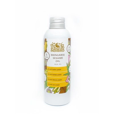 Масло для волос Брингарадж Кунжут (Bhringraj Sesame Hair Oil) 150 мл