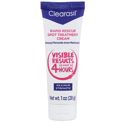 Clearasil, Rapid Rescue, крем для лечения акне, 28 г (1 унция)