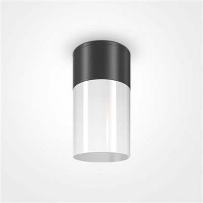 Светильник потолочный Outdoor O418CL-01B, 1х60Вт, 8х8х14 см, E27, цвет чёрный