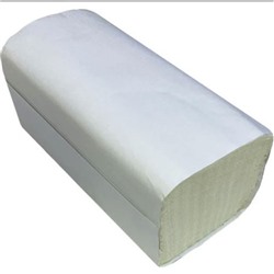 Листовые полотенца Teres (Терес) Стандарт Т-0226П V-сложения, 1-слойные, 23х21 см, 200 листов