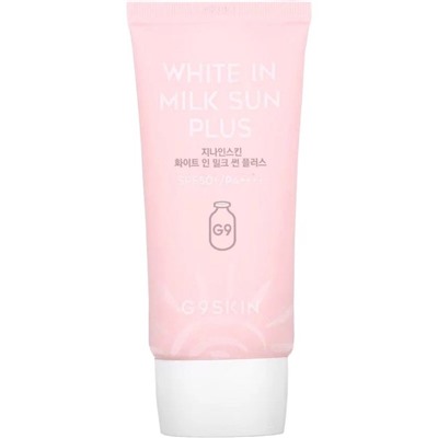 Крем для лица солнцезащитный G9SKIN WHITE IN MILK SUN PLUS