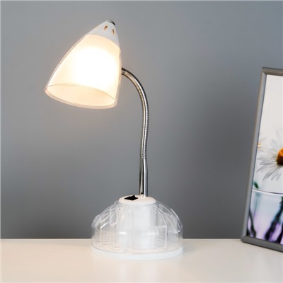Настольная лампа "Ави" E27 15Вт прозрачный 16х16х49 см RISALUX