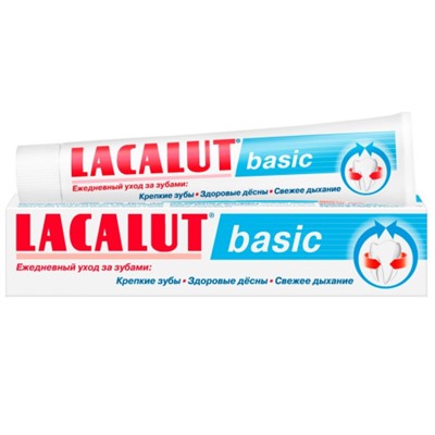 Зубная паста Lacalut (Лакалют) Basic, 75 мл