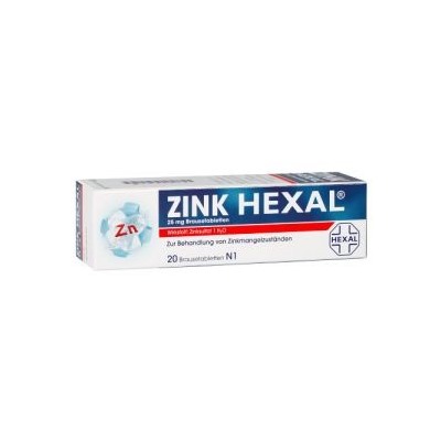 ZINK Hexal Brausetabletten (20 шт.) Цинк Гексал Шипучие таблетки 20 шт.
