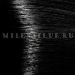Kapous Professional Крем-краска для волос 1.00 черный интенсивный 100 мл.