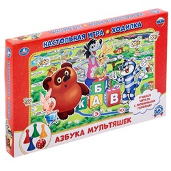 Настольная игра «Азбука Мультяшек»