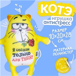 Мягкая игрушка-антистресс «Я создан только для тебя!», Котэ