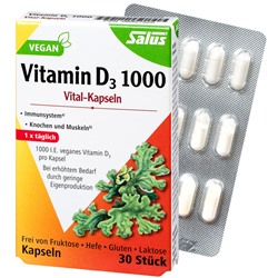 Salus (Салус) Vitamin D3 1000 Vital-Kapseln 30 шт