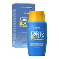LSN SUN Гель-крем солнцезащитный,водостойкий,увлажняющий с гиалуроновой кислотой для нормальной,сухой,чувствительной кожи SPF50/PA++++,50мл