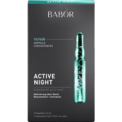 BABOR Ampoule Concentrates Repair Active Night, Бабор Ампулы с сывороткой для регенерации кожи Ночные, 7штx2мл