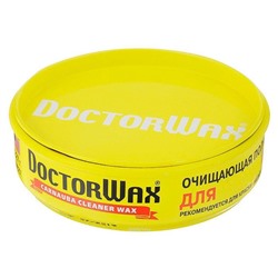 Полироль кузова Doctor Wax с карнаубским воском, губка, 270 мл