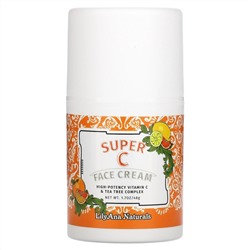 Lilyana Naturals, Крем для лица Super C, 48 г (1,7 унции)