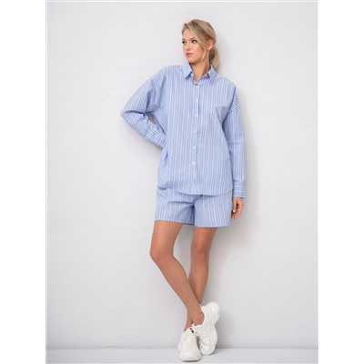 Женская пижама (Рубашка+Шорты) 4135TQP