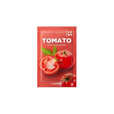 СМ Маска на тканевой основе Natural Tomato Mask Sheet 21мл С/Г до 07.2024  скидка 60%  в пристрое 5 шт