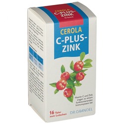 CEROLA (ЦЕРОЛА) C-plus-Zink Taler 16 шт