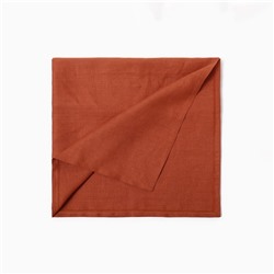 Скатерть Этель Linen collection brown 145х110см, 100%лён 210 г/м2