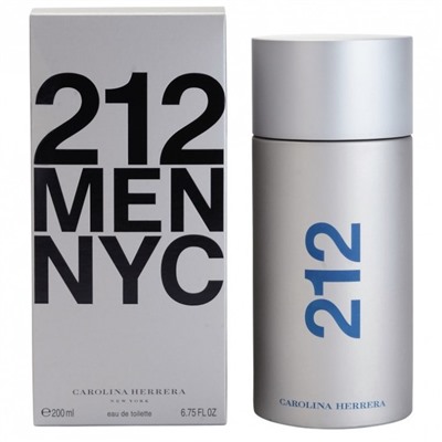 Туалетная вода Carolina Herrera 212 Men NYC 200 мл мужская