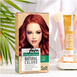 Краска для волос FARA Natural Colors Soft 328 гранат, 116 г