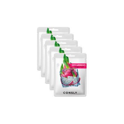 CNS F Маска тканевая антивозрастная с экстрактом драгонфрута Dragon Fruit Anti-Wrinkles Mask Pack, 20мл
