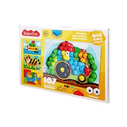 Мозаика для самых маленьких «Трактор», Baby Toys, 3+