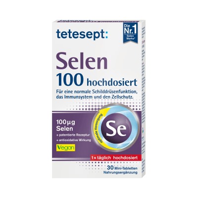 tetesept  Selen 100 Tabletten Селен 30 шт.