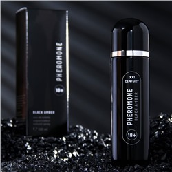 Туалетная вода мужская с феромонами PHEROMONE BLACK AMBER, 100 мл